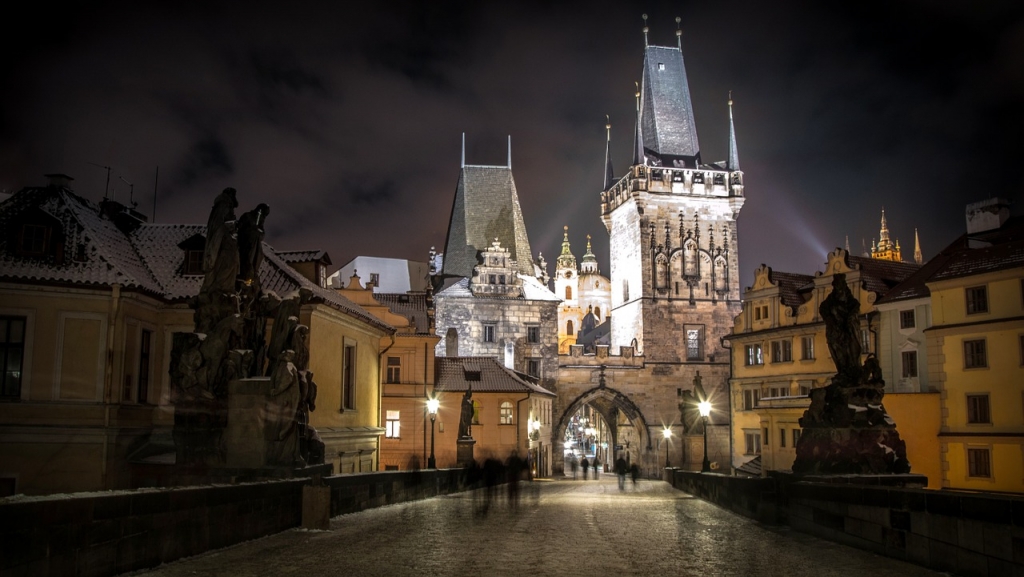 Praga nocą